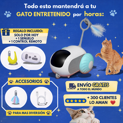 Catronix™ - Juguete inteligente que activa el instinto natural de tu gato